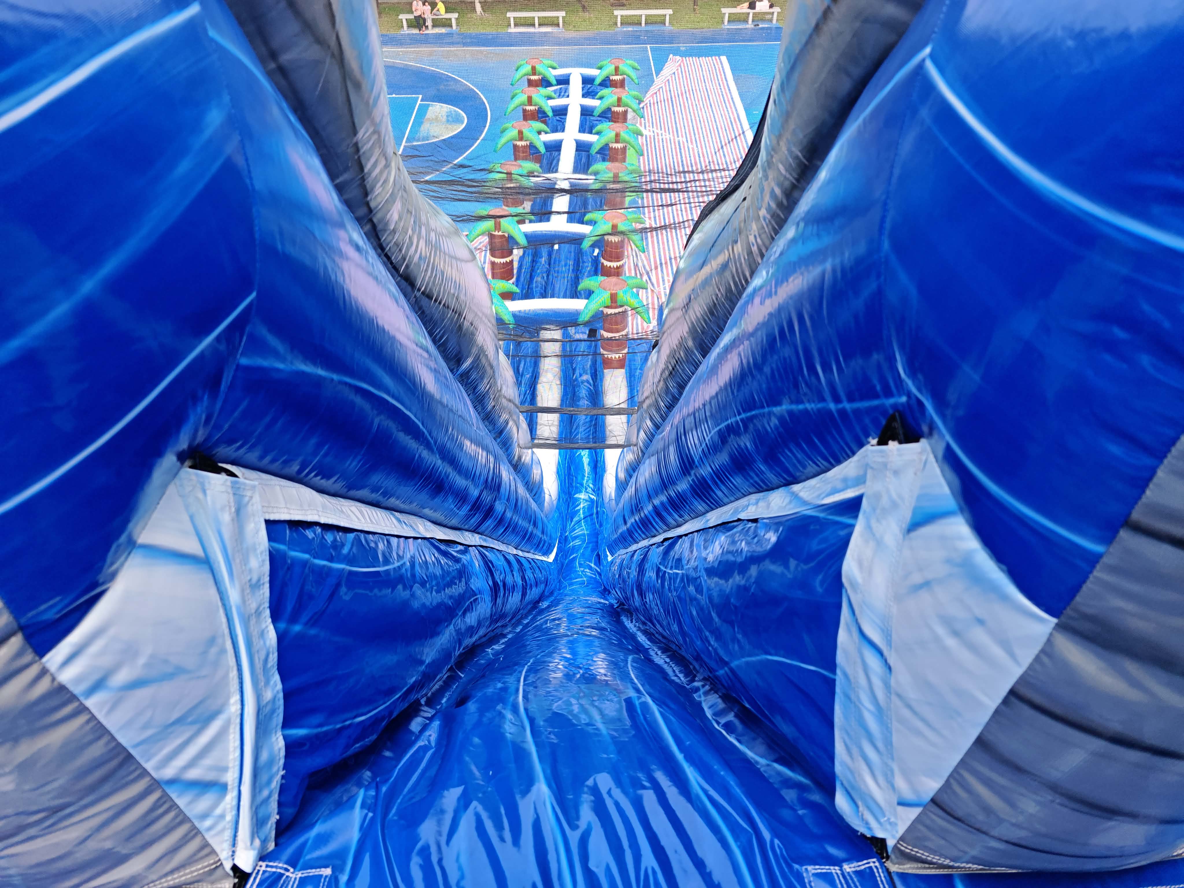 A Bounce LI rental set up at a real party